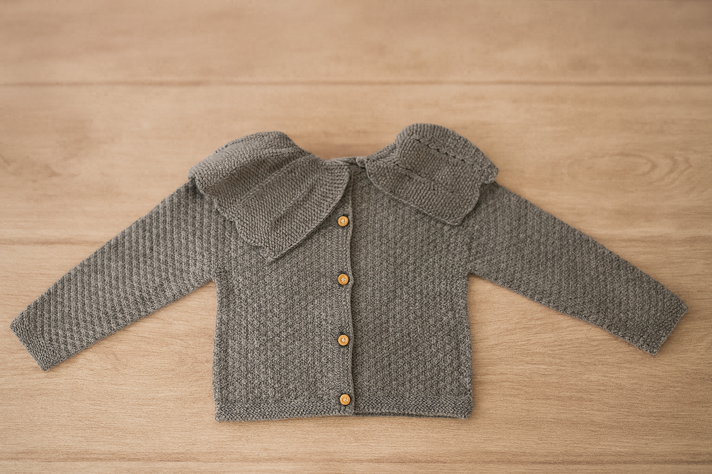 Rebeca / Jersey con cuello Piedra