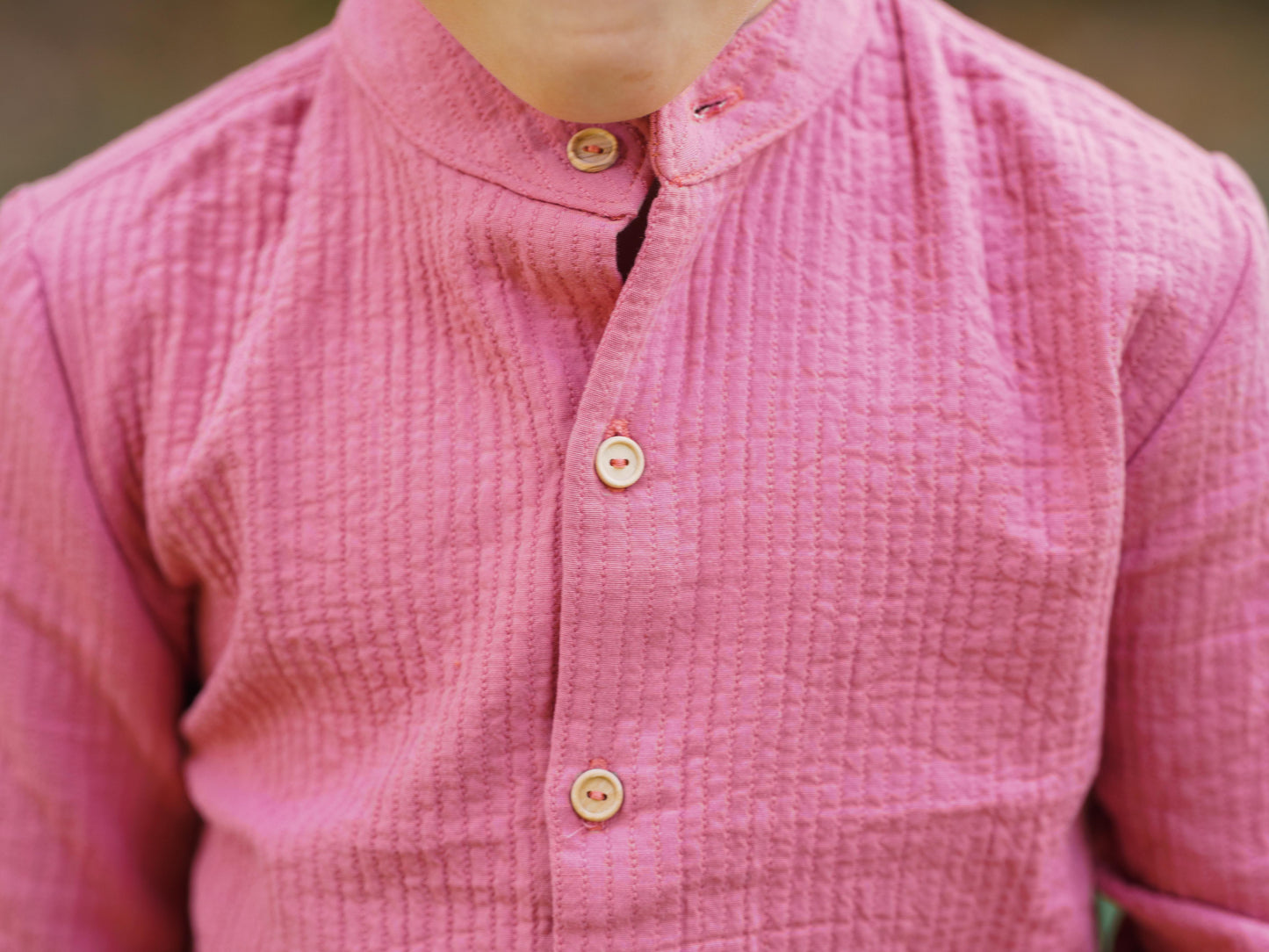 Camisa cuello mao Arce