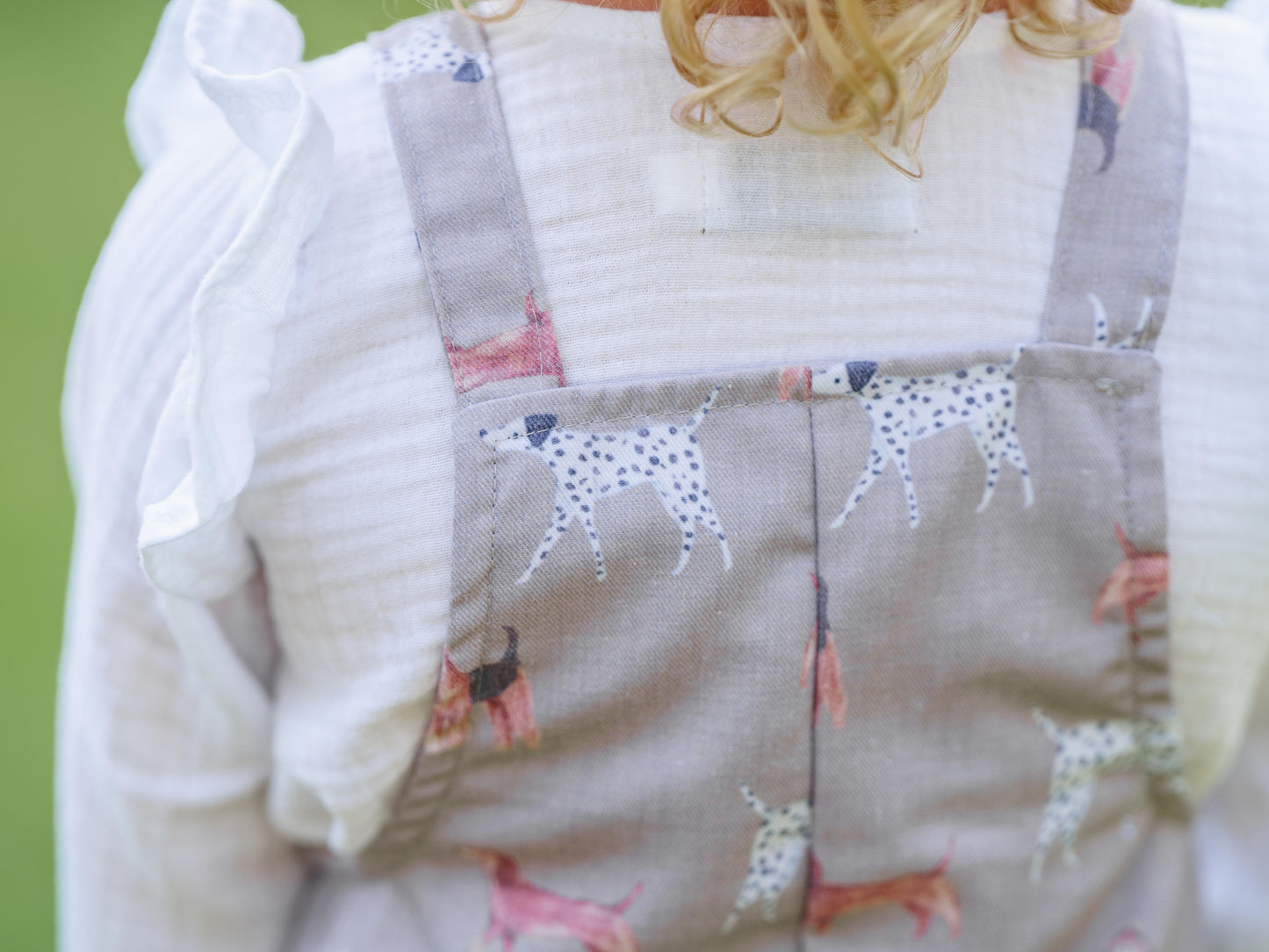 Camisa de niña bambula blanca