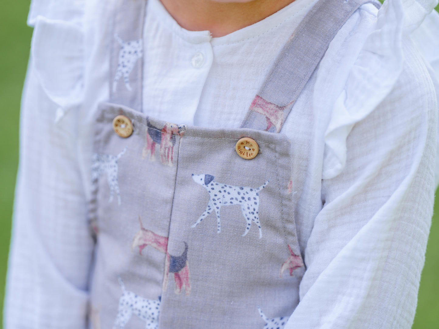 Camisa de niña bambula blanca