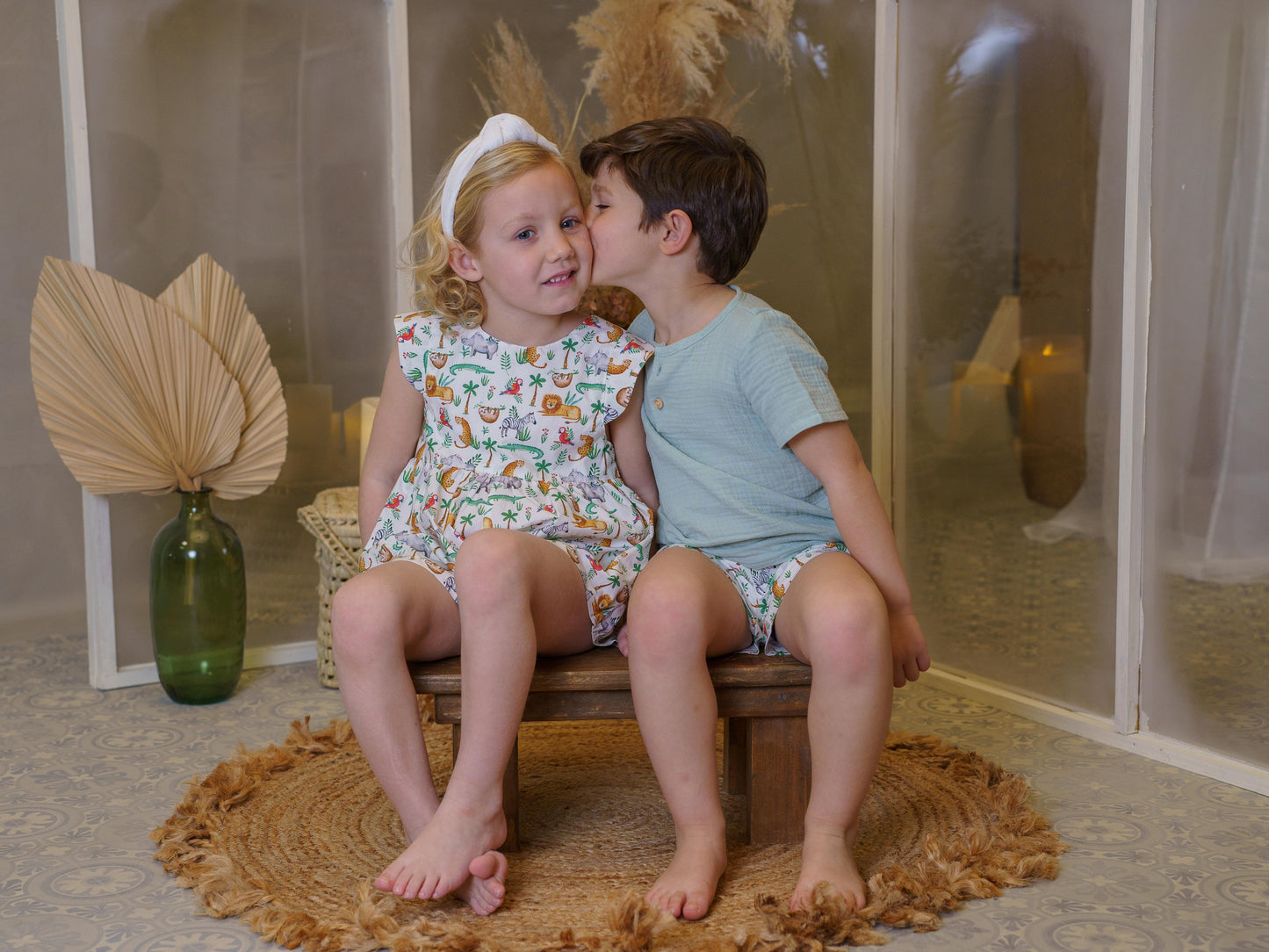 Peto de niña Amona y Aitona
