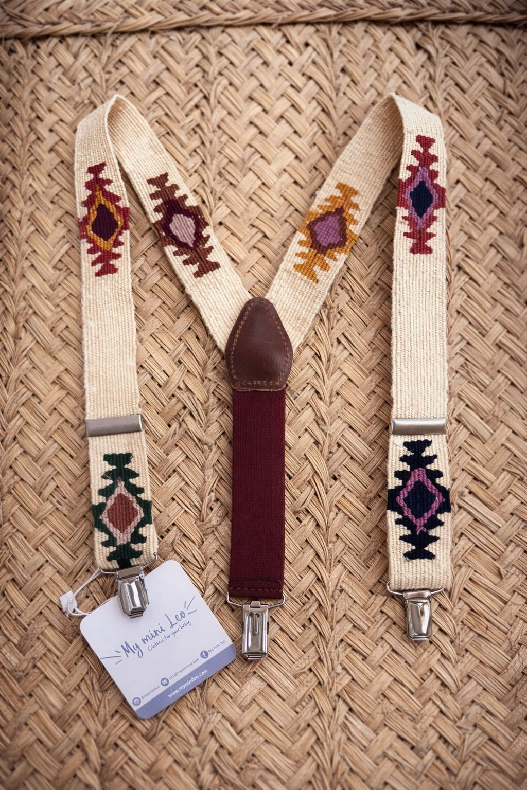 Tirantes étnicos crudo