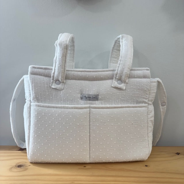 Bolsa de carro Plumeti Blanco