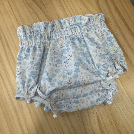 Cubrepañal Flores Azules