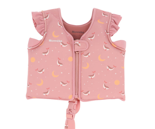 Chaleco de flotación Ballena rosa 2-3 años