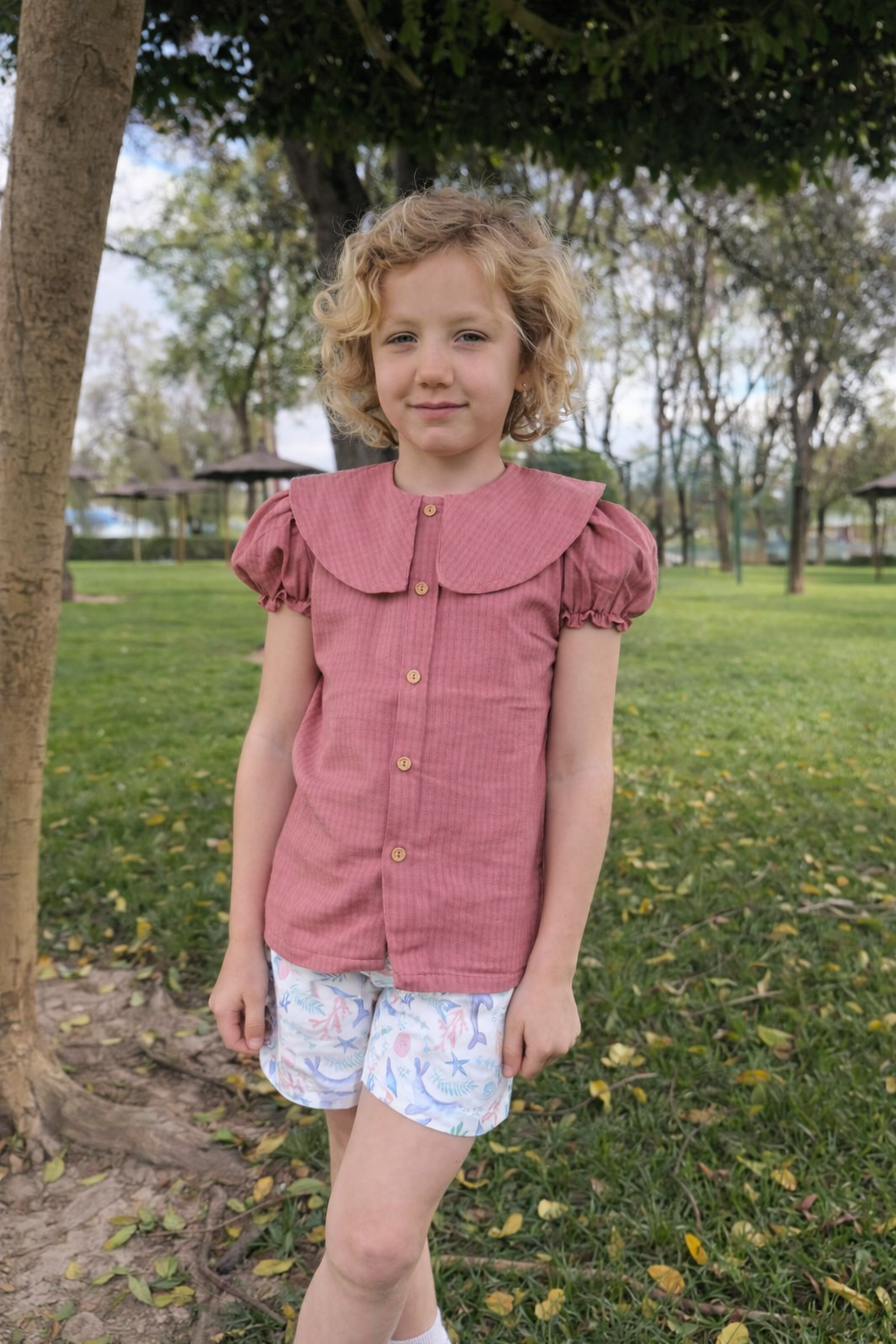 Camisa de niña Helado