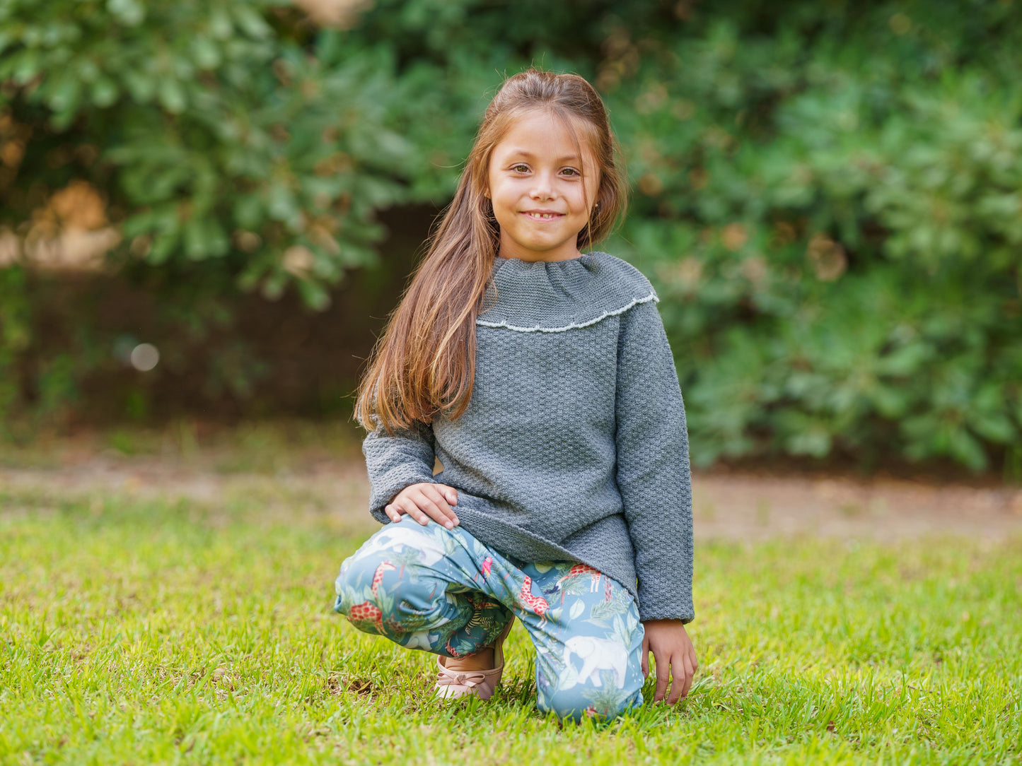 Rebeca / Jersey con cuello Gris