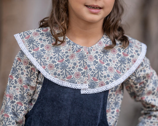 Camisa de niña Cerezo