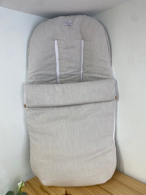 Saco invierno Lino Beige