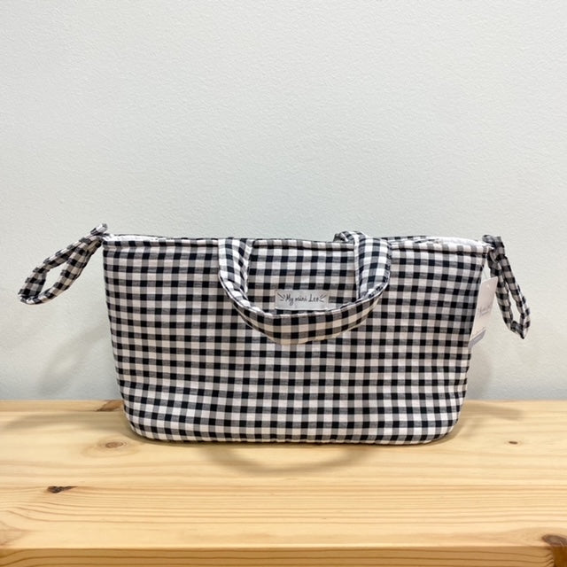 Bolsa de Carro mini vichy negro