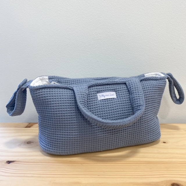 Bolsa de Carro mini Waffle azul