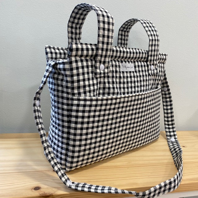 Bolsa de carro Vichy Negro